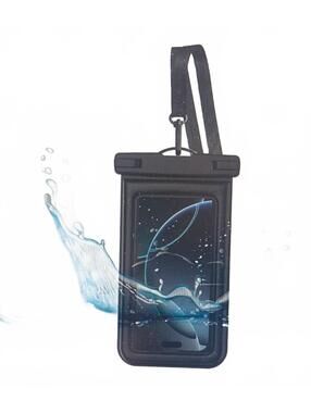 Body Glove Tidal Waterproof Floating Phone Pouch Black/Clear
